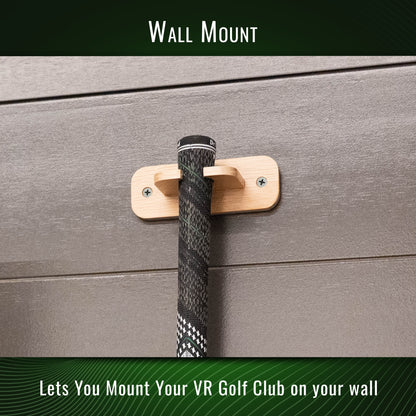 DriVR Elite - Adjustable VR Weighted Golf Club Handle Accessory - Compatible with Quest 2, 3/3s, and Pro
